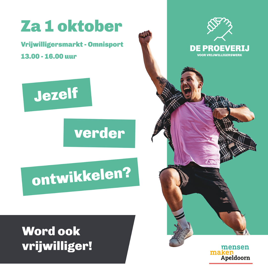 Kennismaken met organisaties tijdens de Proeverij voor Vrijwilligerswerk 2022