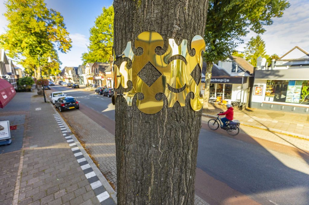 Koninginnelaan royaal aangekleed in kader van koninklijk jaar