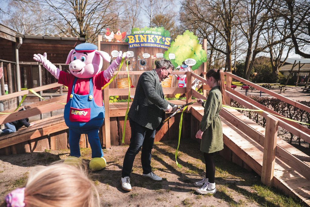 Nieuw interactief afvalscheiding-station bij Kinderparadijs Malkenschoten