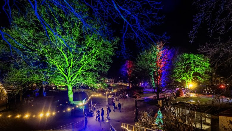 Speelboerderij Binky sloot het jaar sfeervol en gezellig af met Binky’s Lichtjesfeest