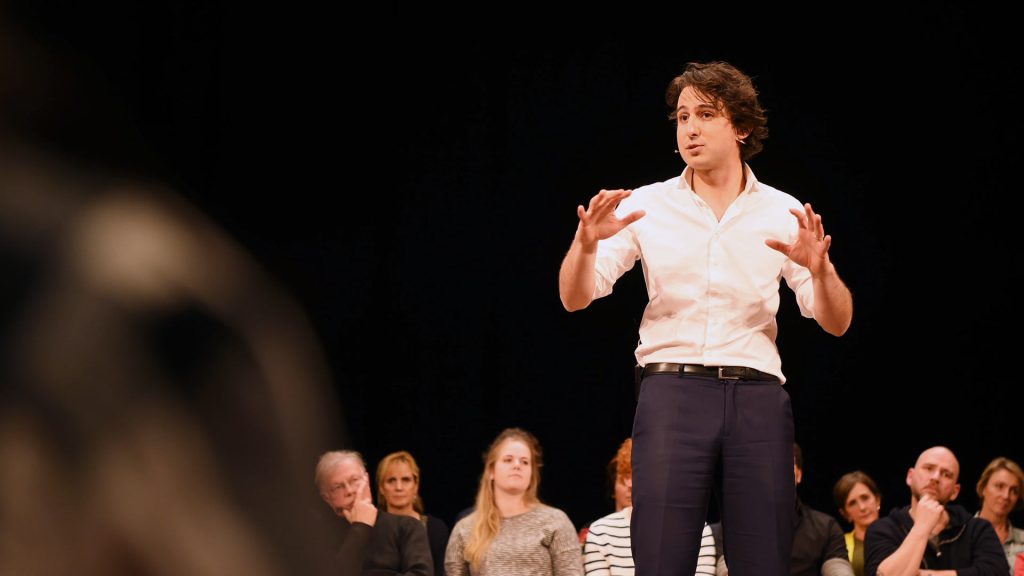 In gesprek met Jesse Klaver in Apeldoorn op 2 juni