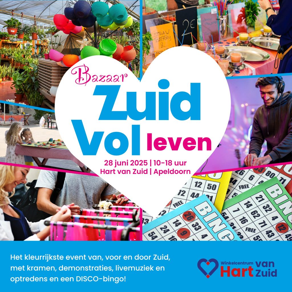 Hart van Zuid organiseert eerste editie van ‘Bazaar Zuid vol Leven’