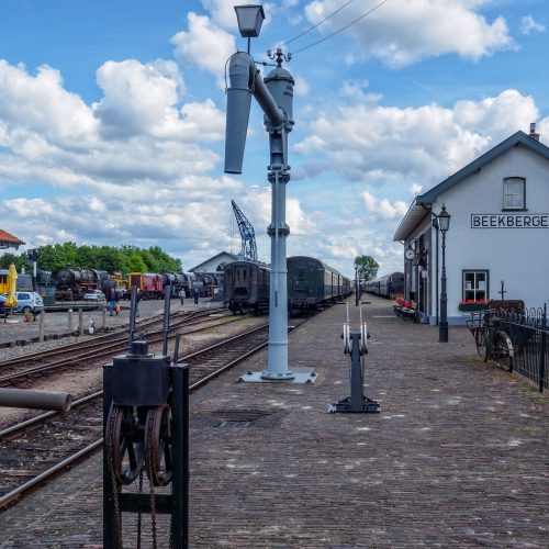 VSM-station in Beekbergen tijdelijk commandopost voor oefening landmacht