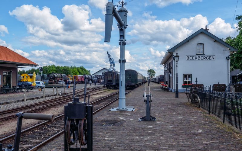 VSM-station in Beekbergen tijdelijk commandopost voor oefening landmacht