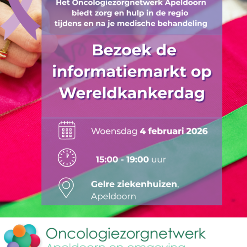 Informatiemarkt op Wereldkankerdag biedt hulp en steun