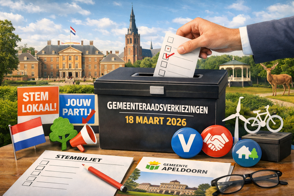 Gemeenteraadsverkiezingen Apeldoorn 2026: dit zijn de speerpunten van partijen