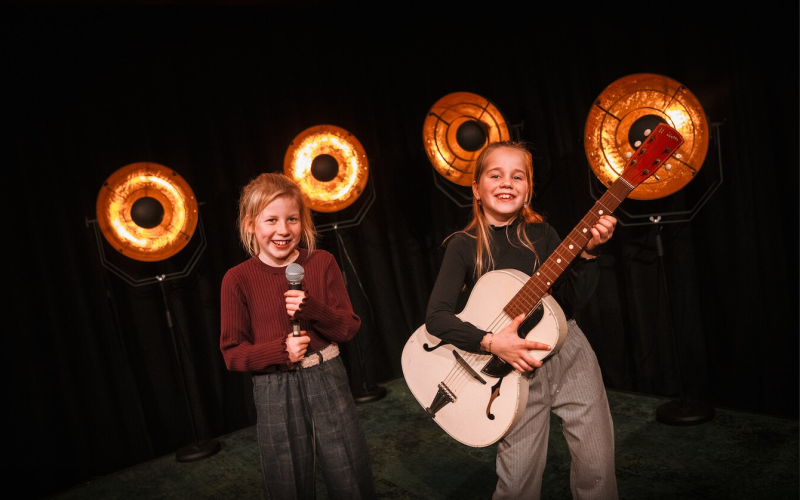 Kids van 4 tot 12 jaar krijgen podium tijdens Open Podium in Orpheus