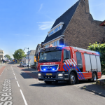 Felle dakbrand aan de Asselsestraat