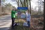 Galgenmaal bij zwijnen in Park Berg en Bos als protest tegen afschot