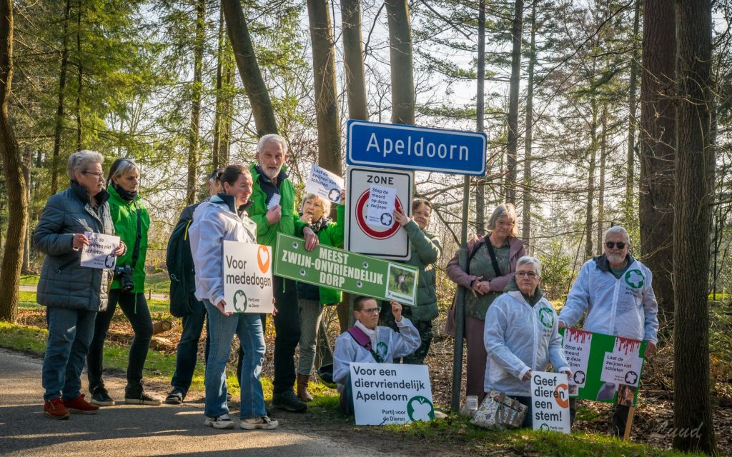 wilde zwijnen Berg en Bos Apeldoorn