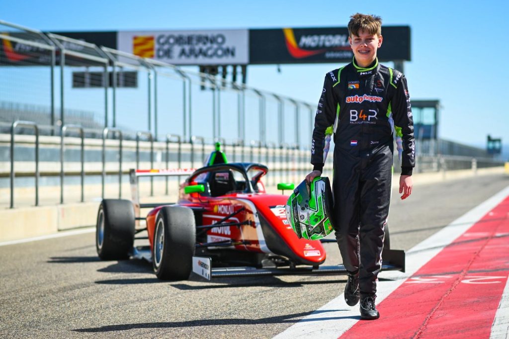Apeldoorner Juste Mulder rijdt voor Monlau Motorsport in Formule 4