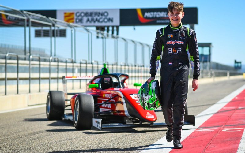 Apeldoorns racetalent Juste Mulder naar Spaans F4-team