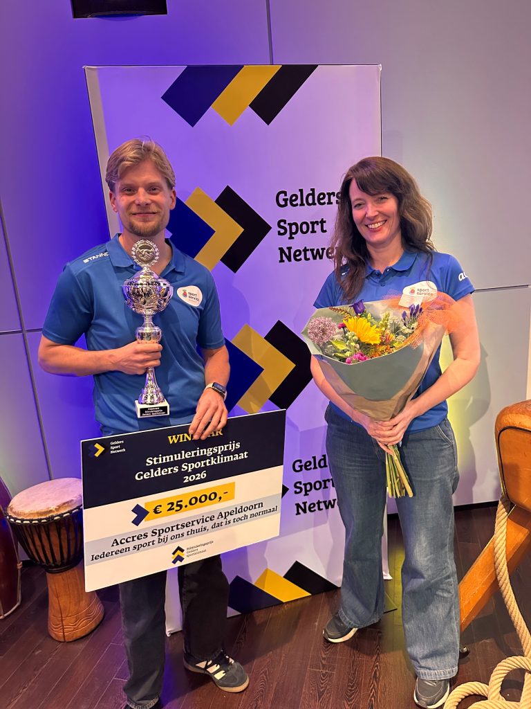 Sportservice Apeldoorn wint Stimuleringsprijs én Kindervakjuryprijs
