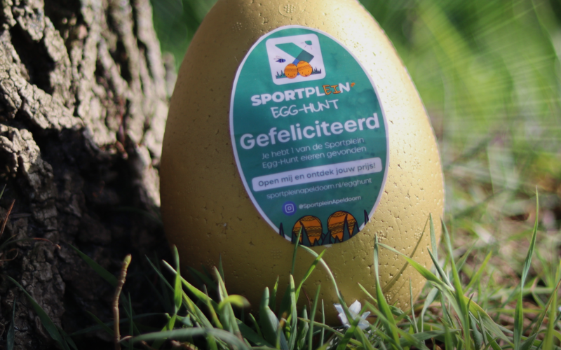 Egg Hunt Apeldoorn 2026: speurtocht met gouden paaseieren en prijzen