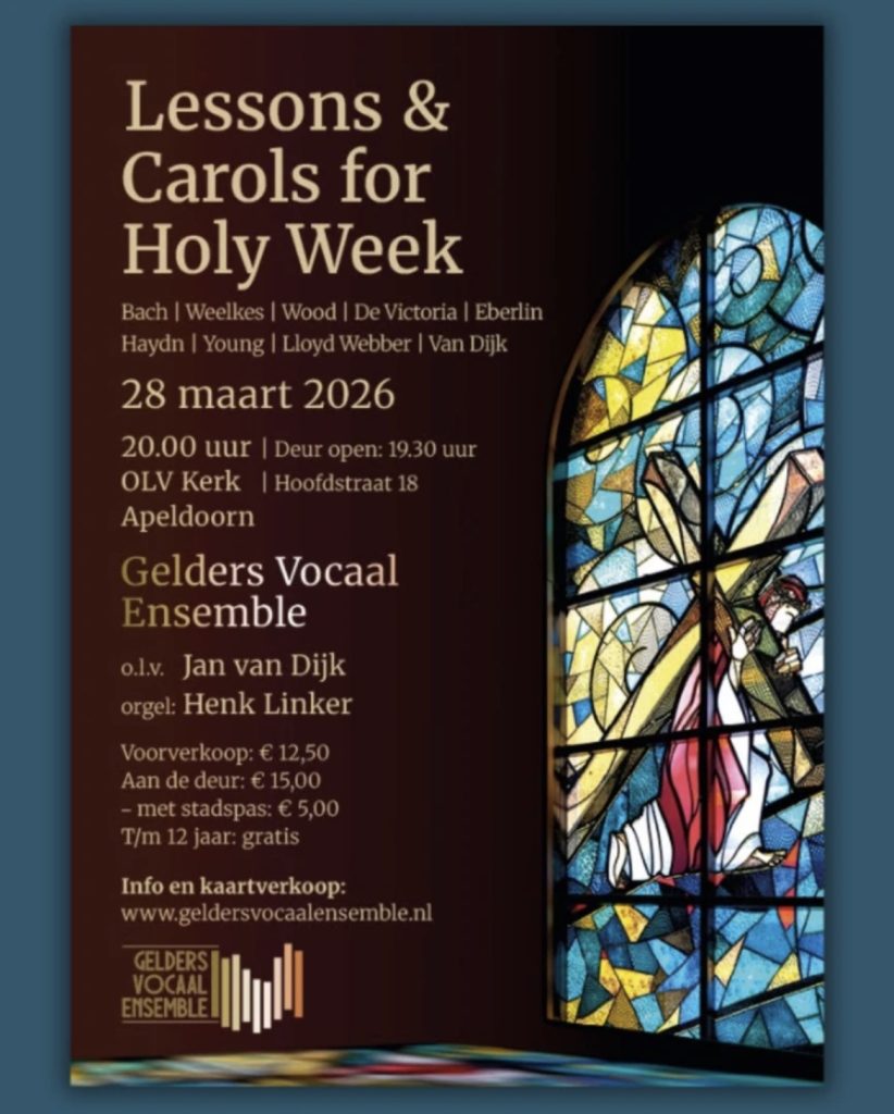 Lessons & Carols Apeldoorn: concert in Onze Lieve Vrouwekerk