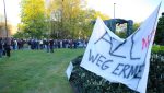 ME aanwezig bij demonstratie tegen asielopvang in Apeldoorn