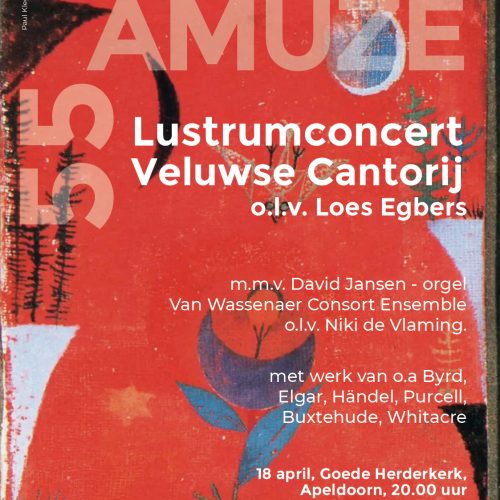 Veluwse Cantorij viert 55-jarig jubileum met lustrumconcert in Apeldoorn