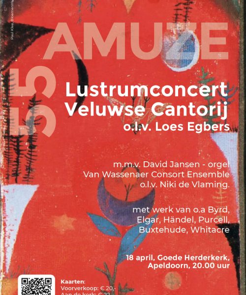 Veluwse Cantorij viert 55-jarig jubileum met lustrumconcert in Apeldoorn