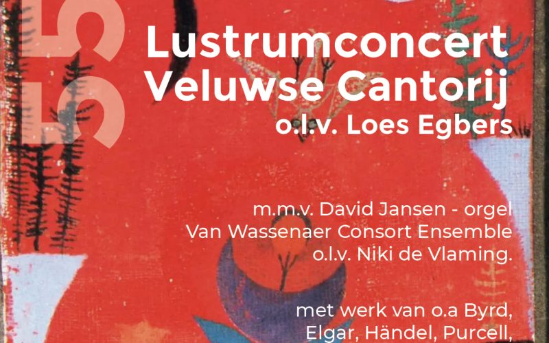 Veluwse Cantorij viert 55-jarig jubileum met lustrumconcert in Apeldoorn