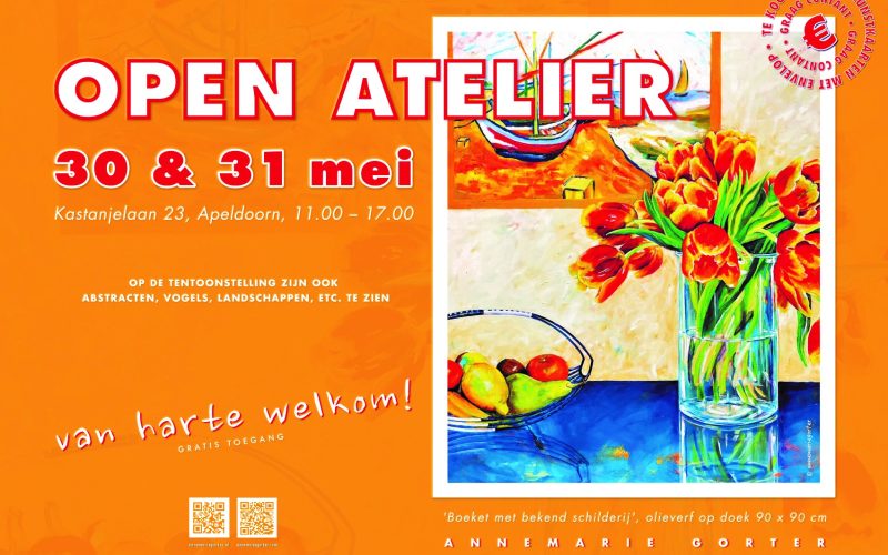 Meer dan dertig ateliers openen deuren tijdens Open Ateliers Apeldoorn