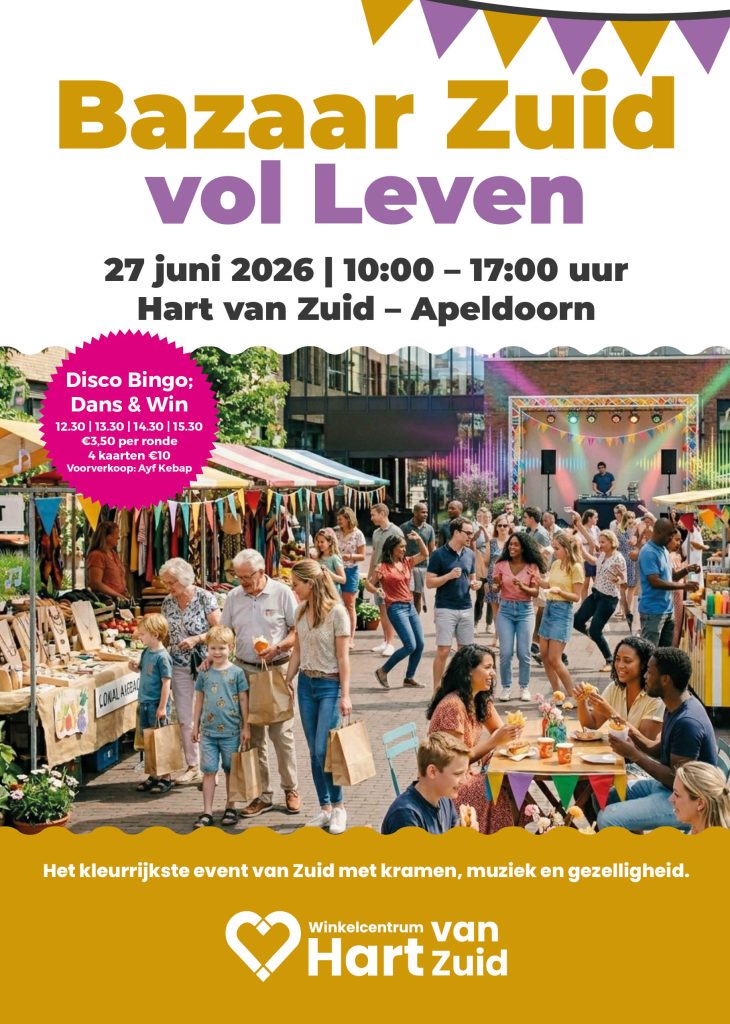 Bazaar Zuid vol Leven keert terug naar Hart van Zuid