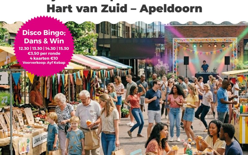 Hart van Zuid viert diversiteit tijdens tweede editie van Bazaar Zuid vol Leven