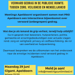 Apeldoorn Spreekt over verward gedrag: eerder hulp bieden
