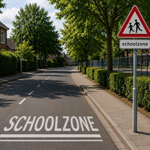 Apeldoorn maakt schoolzones beter zichtbaar rond basisscholen