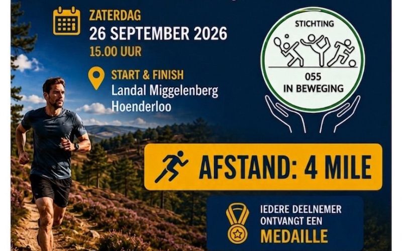 Lions Club Apeldoorn brengt Veluwe sportief in beweging voor het goede doel