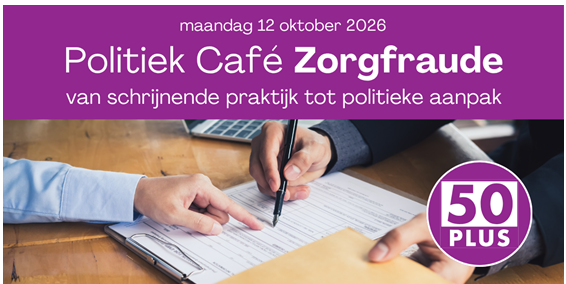 Politiek Café in Apeldoorn over aanpak zorgfraude