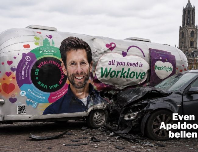 Iconische All You Need Is Love-caravan komt naar Apeldoorn voor Nationale Vitaliteitsweek