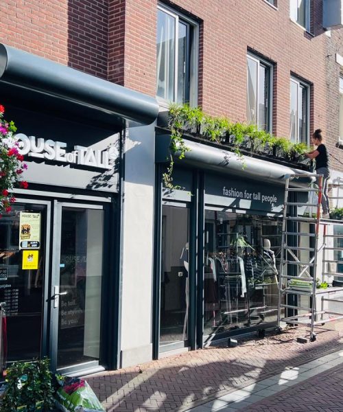 House of Tall draagt met groene gevel bij aan groenere binnenstad Apeldoorn