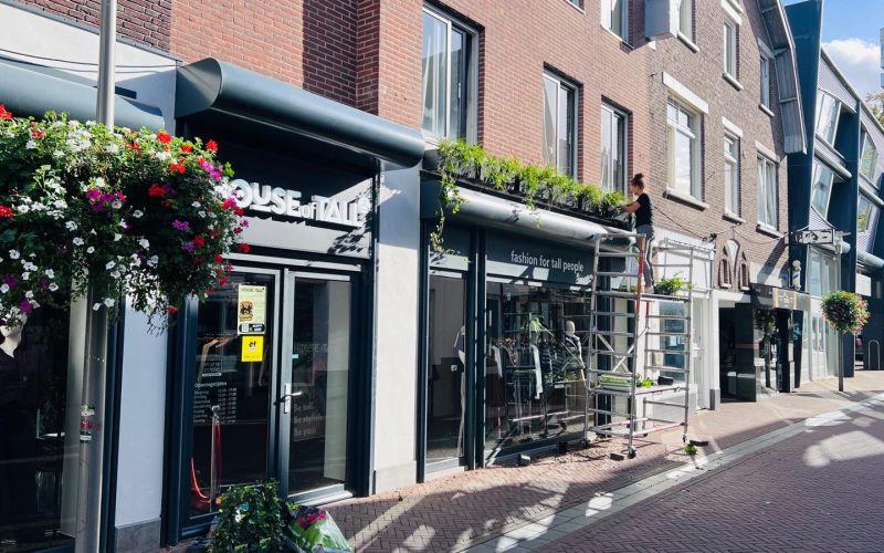 House of Tall draagt met groene gevel bij aan groenere binnenstad Apeldoorn