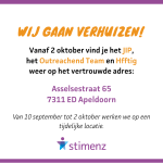 JIP, Outreachend Team en Hfftig keren terug naar Asselsestraat in Apeldoorn