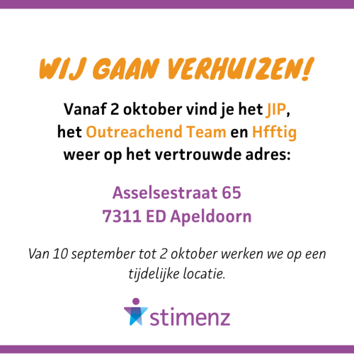 JIP, Outreachend Team en Hfftig keren terug naar Asselsestraat in Apeldoorn
