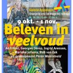 Expositie Beleven in veelvoud in Galerie Apeldoorn van 9 oktober tot 1 november 2026