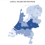 Limonadewesp nipt op 1 in nationale wespentelling 2026, Gelderland telt minder vaak