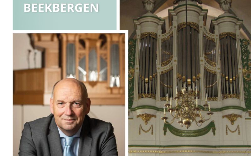 Orgelconcert met eigen Psalmbewerkingen door Evert van de Veen in Beekbergen